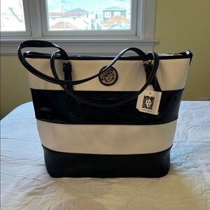 Anne Klein Structured Tote Bag